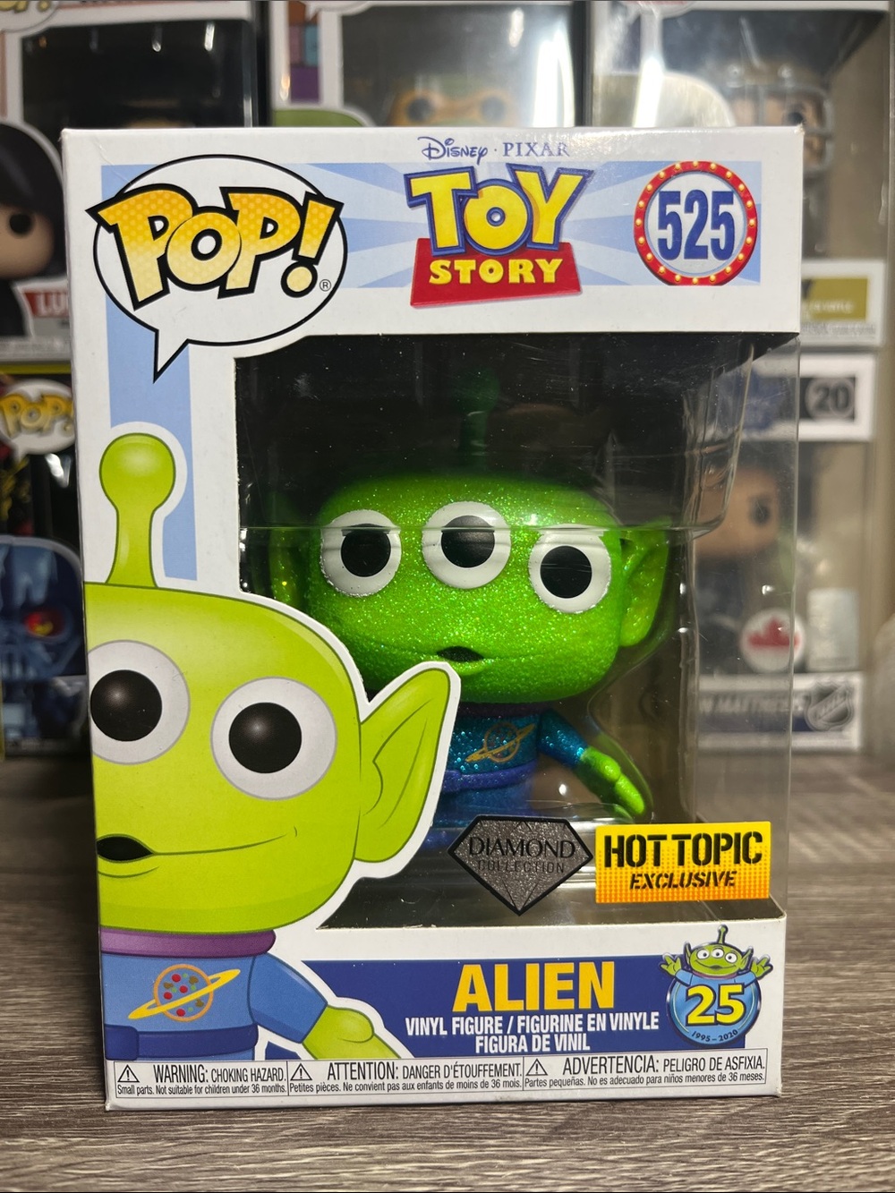 Funko Toy Story Alien Diamond Collection Pop! Vinyl Figure - Bright Green